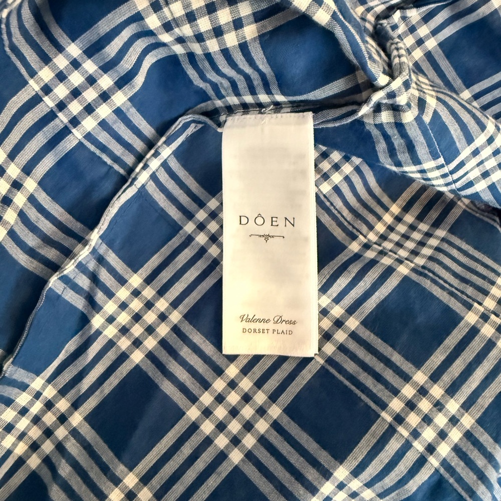 Doen Valenne Dress in Dorset Plaid - Picture 5 of 8